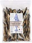 Polkadog Crunchy Cod Skins Dog Sticks - Cod Skins treats for Dogs - All-Natural Pet, Dog Treats - Savory, Healthy Fish-Skin Puppy Treat - Alaskan Treats for Pets - 2 lb.