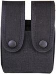 Uncle Mike's 8836-1 Cordura Double Pistol Magazine Case, Double Row