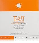 TanTowel Full Body Self-Tan Towelette Classic, Pack of 5