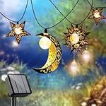 Solar String Lights Outdoor Star Mo