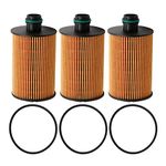 3 Pack 68229402AA Oil Filter Replacement for 2014-2019 Ram 1500 3.0L V6, 2014-2020 Grand Cherokee 3.0L V6