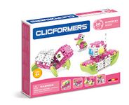 Clicformers 805001 Flower Set, Pastel-Coloured