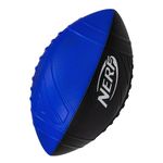 NERF Pro Grip Football -- Classic Foam Ball -- Easy to Catch and Throw -- Great for Indoor and Outdoor Play -- Blue