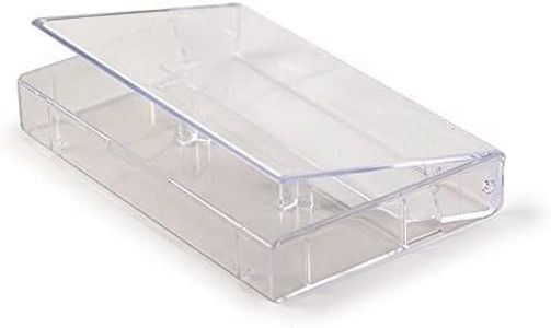 50 Pack Audio Cassette Tape case Clear/Clear