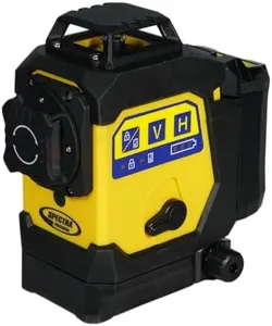 Spectra Precision LT360G 3-Plane 360° Green beam Laser Kit with Li-Ion Battery, ±3 mm Accuracy, USB-C Charging & Pivoting Base - 3-360 Planes - Hard Case