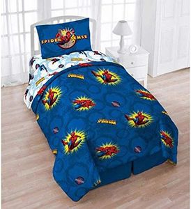 Spider-Man Pow - Set di biancheria da letto con 2 letti singoli - Marvel Comics Comforter