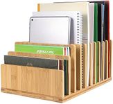 Bamboo Desk Shelf Mail Organizer,Wo