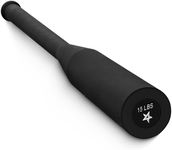 Yes4All Indian Clubs, Durable Steel Club for Training & Rotational Strength, Weighted Club for Grip, Forearm & Functional Exercise, Fitness Clubs Available in 5, 10, 15 LB & Combo Sets