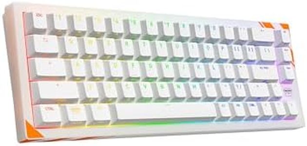 CHERRY XTRFY K5 Pro TMR Compact, Magnetic Wired Gaming Keyboard, Customizable MK Crystal Switches, Hot-Swap, Rapid Trigger, SnapKey, Sound Dampening, 8000 Hz, White