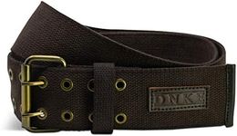 Damn Near Kilt 'Em Classic Wide Kilt Belt XL Size Brown Cotton