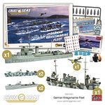 Cruel Seas German Kriegsmarine Fleet Starter Set, World War II Naval Battle Game …