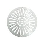 BlueWave Main Drain Cover Without Screw, 17.2cm Circular Drain Cover for Ground Pool, ABS Heavy Flow Water Drain