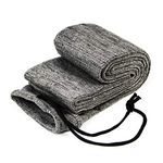 GUGULUZA 68" Archery Bow Bag Case Sock Sleeve for Long Bow Storage Silicone Treated Fabric Gray