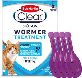 Bob Martin Clear Cat Wormer Tablets – Effective Deworming Treatment