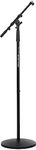 K&M Stands 26145-500-55 Microphone Stand with Heavy Round Base, Black