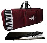 Mexa for casio ctk2550 / ctk3500 / ctk3200 keyboard bag padded quality with dust cover.