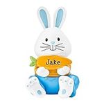 Let's Make Memories Personalized Easter Bunny Family Resin Figurines - Easter Décor - Little Boy