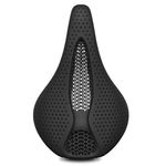 BUCKLOS 3D Printed Bike Saddle Bike Seat Mountain Road Comfortable Bicycle Cushion,Fit for MTB BMX XC Gravel Bikes Road Bikes