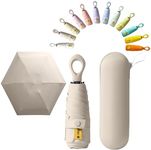 Mini Sun Travel Umbrella Ring handl