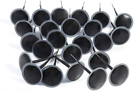 24Pcs Sin cámara de auto del neumático del neumático de reparación de neumáticos con cable de 6 mm de hongos Plug Parche