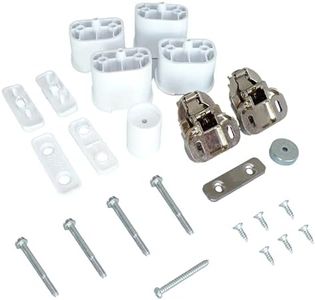 Hoover Washing Machine Integrated Door Fixing Kit Hinges Screws and Caps for Hoover Candy