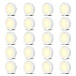 Murphy 3W Strikon Round LED Surface Cabinet Down Light (Pack of 20, Warm White)