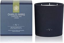 Charles Farris Luxury 3-Wick Scented Candle (Cloves, Tobacco & Mint Tea)