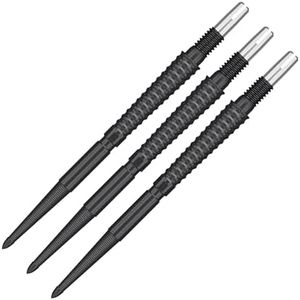 TARGET Darts Swiss Point Storm Dart Points, LNC (3 Pack Set of Tips) 35MM, Black | Change Dart Points, Swiss Storm Points, Professional Darts Accessories