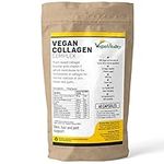 Vegan Collagen Supplement for Skin, Hair, Nails, Joints & Bones with Biotin, Lysine, Bamboo Silica, Zinc, Vitamin C, E & A. 2 Months Supply. Collagen for Vegans and Vegetarians