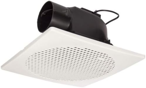 HPM Square Ducted Ceiling Exhaust Fan, White