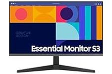 Samsung 27-inch Flat Screen IPS Monitor 4ms 100Hz Eye-Saver Mode with Freesync (LS27C330GANXZA)- [Canada Version]