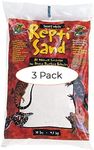 Zoo Med ReptiSand, 10 Pounds, Desert White (Three Pack)