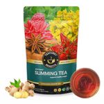TEACURRY 28 Day Slimming Tea For Weight Loss With Free Diet Chart|100 Gms Loose Tea|Slimming Tea Helps Lose Weight,Reduce Tummy,Prevent Ageing|Weight Loss Green Tea,100 grams
