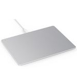 HongMall External Trackpad, Wired Ultra Slim Trackpad with Multi-Touch Gestures, Plug & Play- No Latency, Touchpad Mouse for Windows 7/8/10/11- White