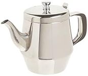 Winco JB2932 Gooseneck Teapot, 32-Ounce, Stainless Steel