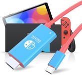 Boreguse USB C to HDMI Cable for Nintendo Switch/Switch OLED, 2M/6.6FT Switch Dock with 1080P@60Hz Output,100W PD Charging Port, USB C to HDMI Adapter for Laptop,Tablet, MobilePhone,SteamDeck