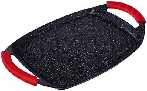 Thulos - Plancha con revestimiento de piedra, 36 cm