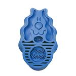 Kong Zoom Groom Rubber Puppy Brush, Small, Pur