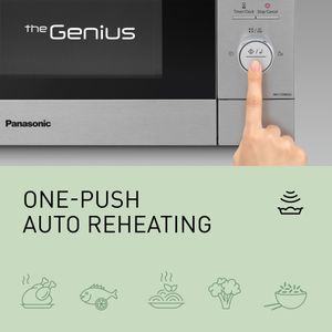 Panasonic 34L Combination Microwave Oven – Stainless Steel