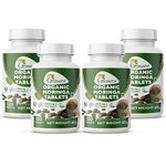 Grenera Organic Moringa Tablets (120 nos x Pack of 4), Made with Organically Grown Drumstick Leaf Powder for Weight Loss