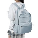 Lightweight Backpack for Women School Book Bag Waterproof Casual Backpack for Men Laptop Bag Travel Daypack for Sports Daily Blue