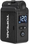 Topeak E-Booster Digital Electric Pump with Digital Gauge for Bicycle Tyres, Black