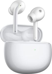 Xiaomi Mi Buds 3 Wireless Earbuds, IP55 Water and Dust Resistant, Single Charge 7 Hours Play Time, Gloss White