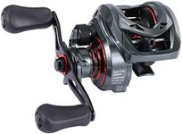 Sougayilang Baitcasting Fishing Reel, 8:1 High Speed Gear Ratio Super Smooth and Powerful Low Profile Baitcaster Reel with Maganic Brake System for Freshwater,Saltwater Best Gifts