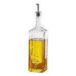 Glass Bottle For Oil With Lid