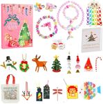 Humairc Craft Advent Calendar Girls 2023 Art Craft Advent Calendar DIY Gifts, Christmas Countdown Advent Calendar Decorations, with Instruction Manual