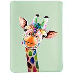 MAYCARI Cute Giraffe Laptop Sleeve Compatible for 15 Inch-15.4 Inch Notebook Tablet iPad Tab, Compatible with 15"-15.4" MacBook Pro and MacBook Air, Waterproof Shock Resistant Bag Case for Women Men