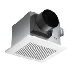 Tech Drive Very Quiet 80 CFM, 1.5 Sone No Attic access Needed Installation Bathroom Ventilation and Exhaust Fan with Humidity sensor