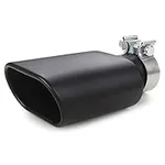 Square Exhaust Tip 2.5" Inlet, A-KA