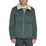 Levi's Men's Sherpa Lined Trucker Jacket (Regular & Big & Tall Sizes), Atlantis Wide Wale Corduroy, XXL